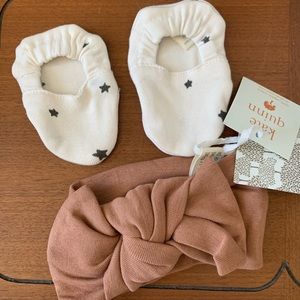 🌿⚪️⚫️Kate Quinn giant head bow and booties